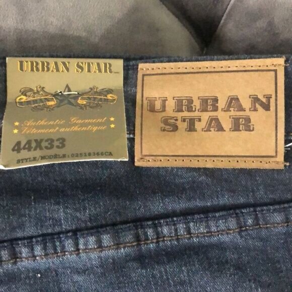 NWT Men's Urban Star Jeans Relaxed Fit 44x33 - Picture 4 of 6